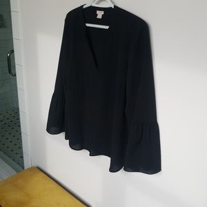 J Crew Sheer Lace Blouse